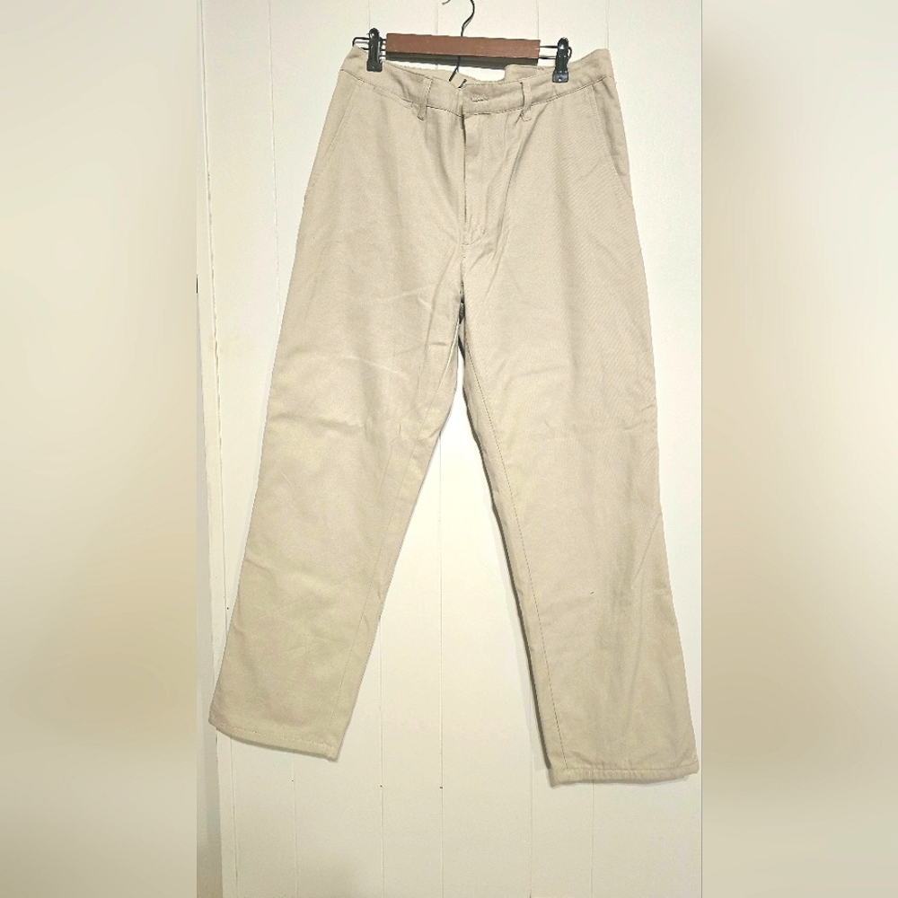 Smiths Work Wear Pants Size 33-32 Tan Durable Comfort Edition
